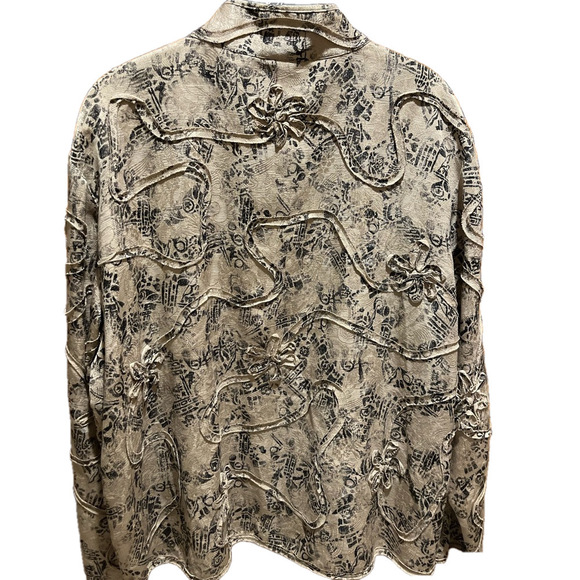 63. WOMENS CHICO’S 3/XL DETAIL JACKET - Picture 6 of 6